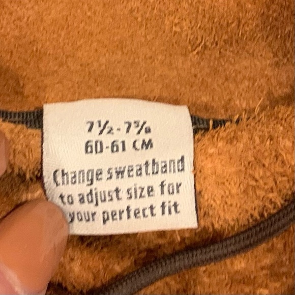 Weatherproof Crusher‎ Cooper Outback Leather Hat Large XL - Picture 12 of 16